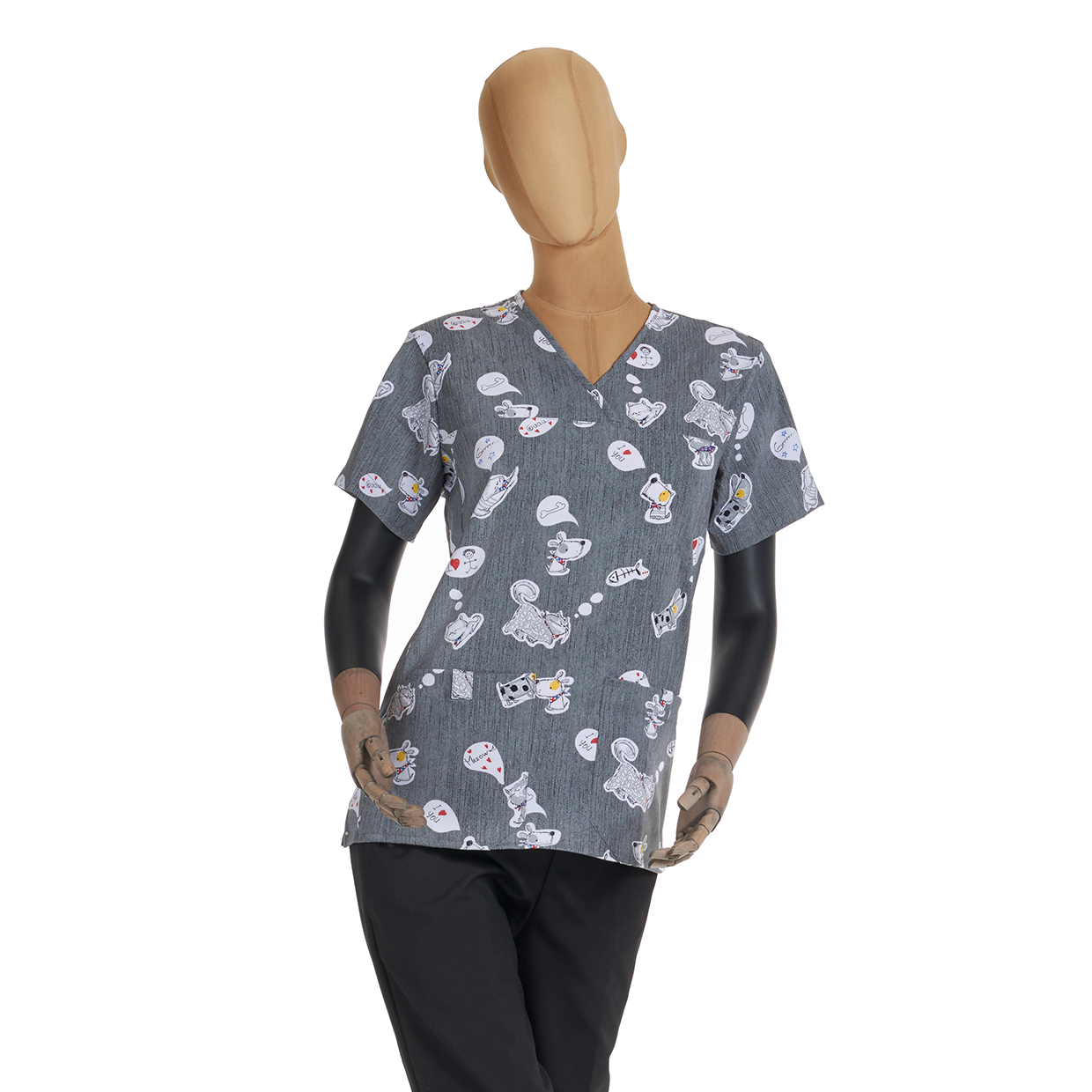 Filipina Florence estampada para enfermera