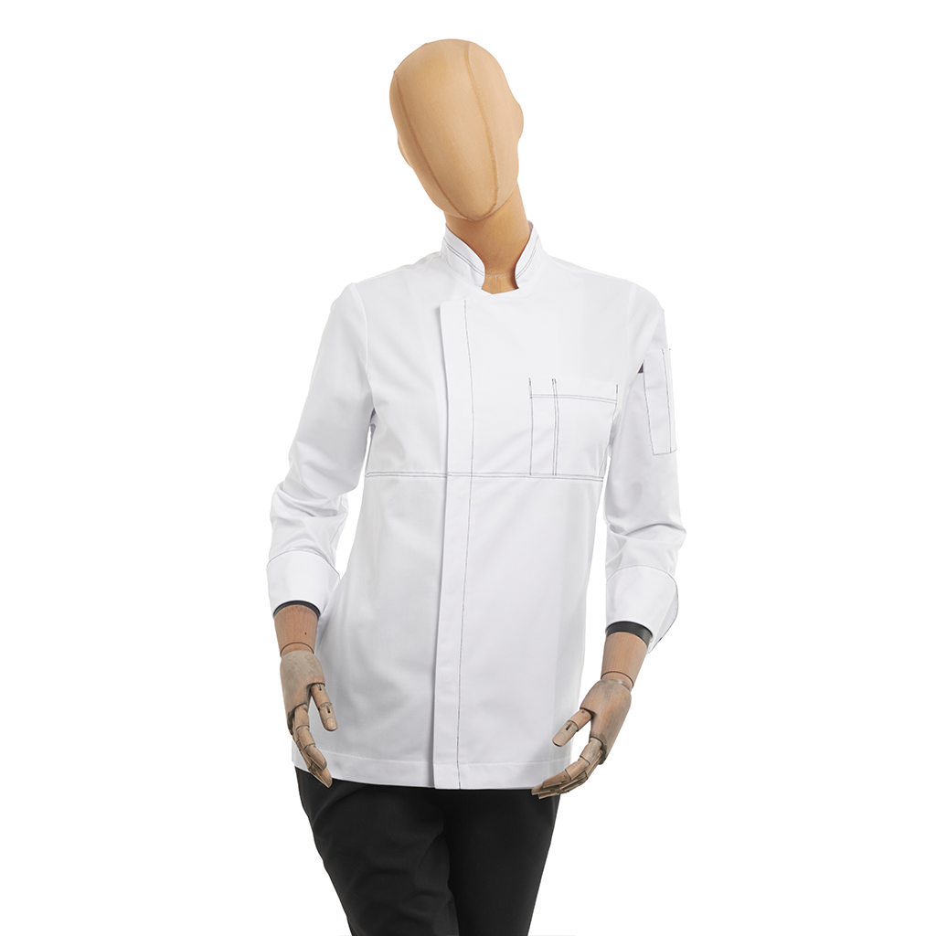 Filipina Wind para Chef Manga Larga Dama