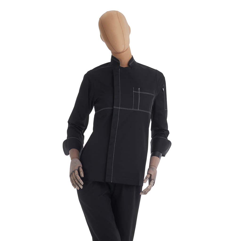 Filipina Wind para Chef Manga Larga Dama