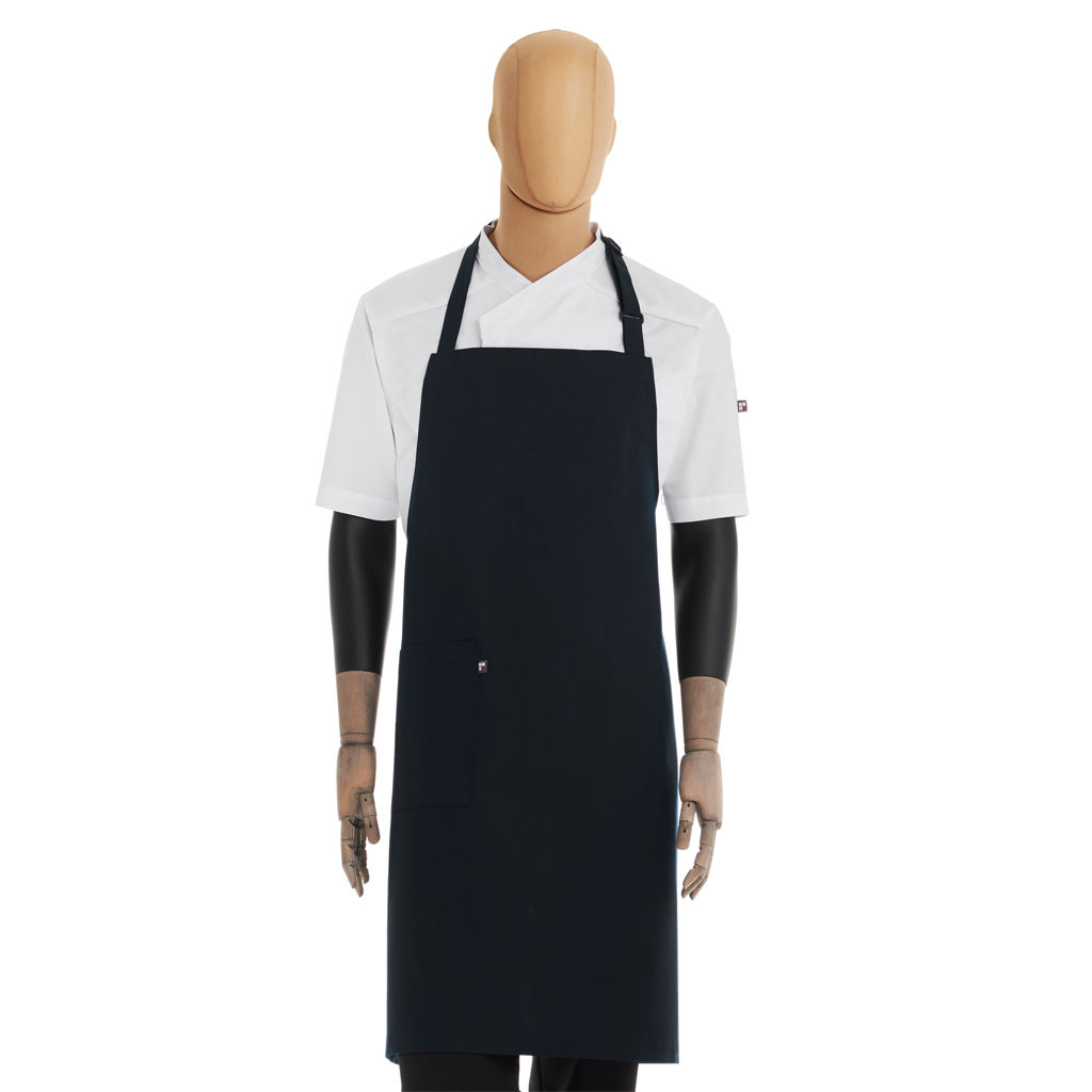 Mandil de Peto Básico para Chef con Bolsa