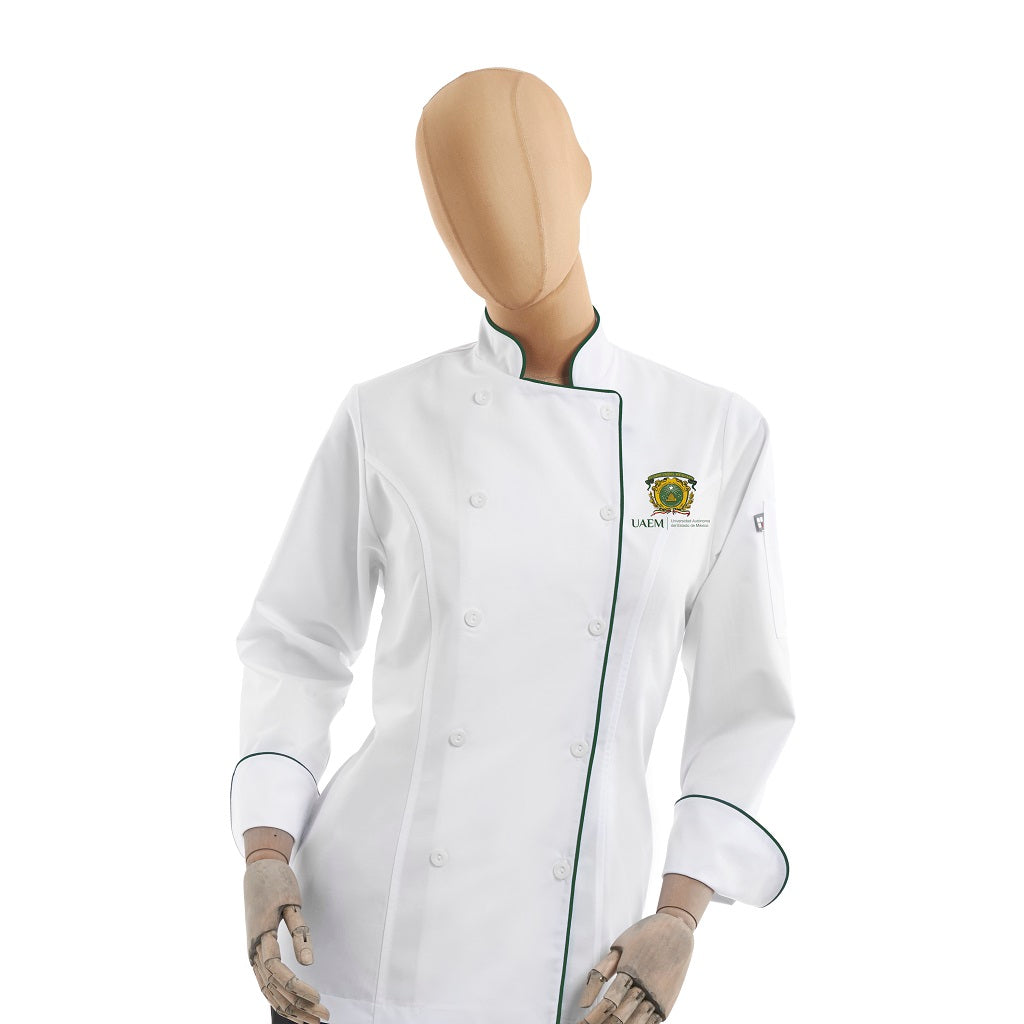 Filipina para Chef Dama UAEM Toluca Logo Bordado