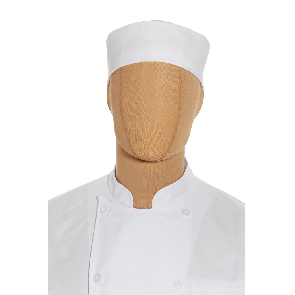 Gorro Blanco para Chef Tipo Cilindro Plus Marinero