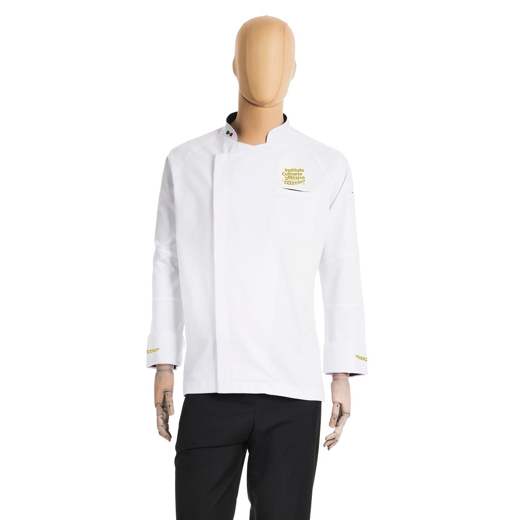 Filipina bordada para uniforme de cocina ICUM Caballero