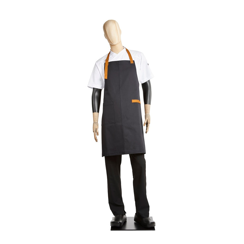 Mandil para Cocina con Peto Leo Colores Marino Unisex y Unitalla