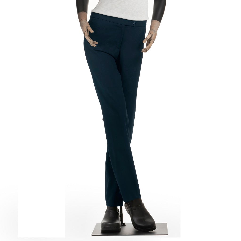 Pantalón básico de servicio para dama color marino