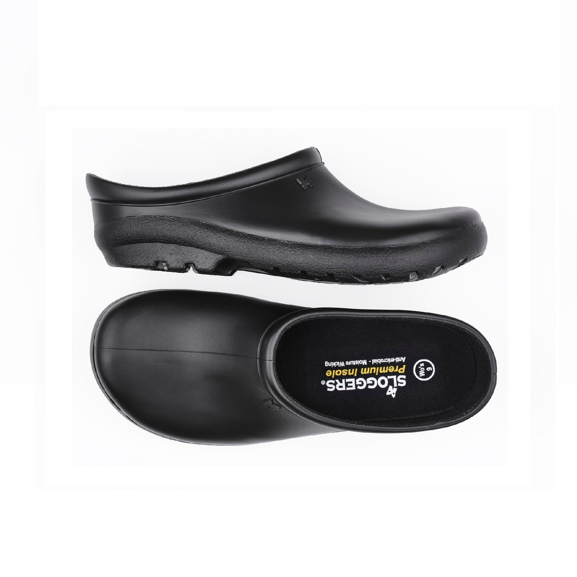 Zuecos Sloggers color negro