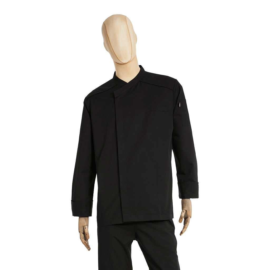 Filipina Negra para Caballero Chef Dimitri Manga Larga Diferentes Tallas CROP