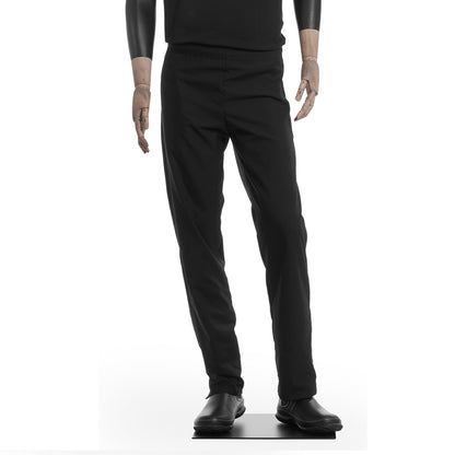 Pantalón negro de cocina para uniforme de estudiante ICUM caballero